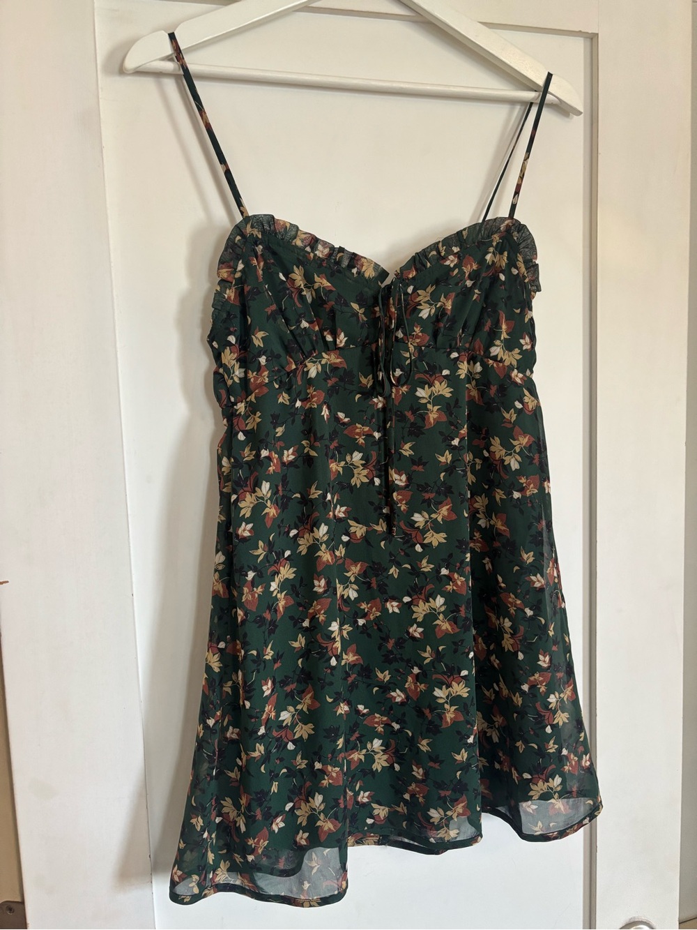 Urban Outfitters | Daphne Floral Chiffon Mini Dress